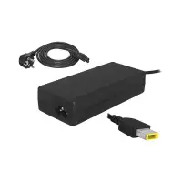 Laptop charger Lenovo 20V 3.25A 65W plug 4.55x11 square yellow