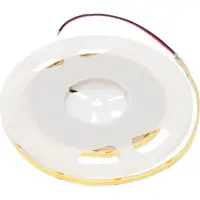 LED strip, 5m roll, 12Vdc, 9W/m, COB 480LED/m, 900lm, warm white 2700K, IP65, 180°