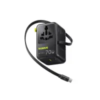 Универсальный дорожный адаптер Baseus EnerCore CG11 2AC+2U+2C 70 Вт