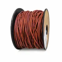 Kiuline vask montaazijuhe PVC 26AWG 0.14mm2 83meetrit rull defektne oranž värv pleekinud