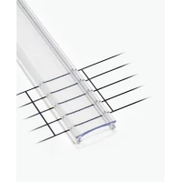 Profiili kate läbipaistev 2.02m NTA, NTD, NZA, PTB, A, C, Z profiilidele