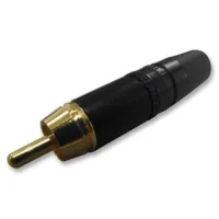 Rca plug metall Black Neutrik NYS373-0