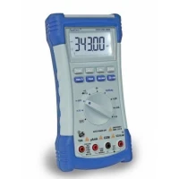 Multimeeter PeakTech 3430 ACA/DCA/ACV/DCV/R/C/f USB CAT III 1000V