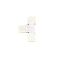 8mm ühevärvilise LED riba T kolmik jätk