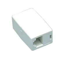 RJ45 socket - RJ45 socket White