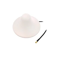 Wifi antenn 8dBi 3m must juhe SMA, mutriga kinnitus, Valge