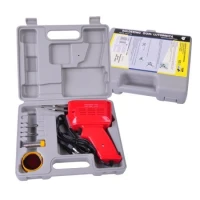 Вертикальный паяльник 100Вт 230VAC пластиковый кейс + аксессуары