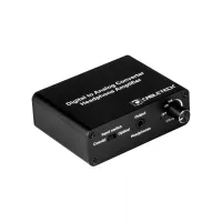 TOSL, COAX->2xRCA digitaal to analog  Audio converter