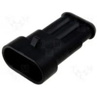 Водонепроницаемый штекер "папа" 3 контакта IP67