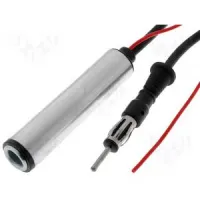 Antenna amplifier DIN socket, DIN plug  AM, FM