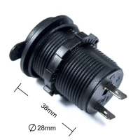 FOUR Connect 4-600152 водонепроницаемая силовая розетка 12/24 В