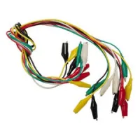 Multimeter/tester 32mm alligator 50cm (10 wires)