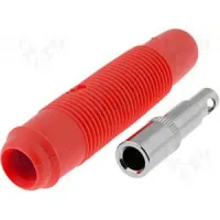 4mm Banana cable socket Hirschmann Red 931804101