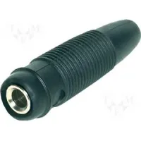4mm Banana cable socket Hirschmann Black 931804100