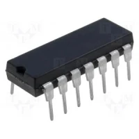 Integrated circuit: digital  Quad, Switch  DIP14