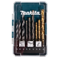 Makita Metal/Wood/Stone Drill Bit Set 9pcs 5,6,8mm