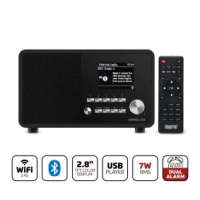 i110 (V2) Wi-Fi Internet Radio with Media Player function and Bluetooth® - Black