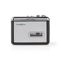 Cassette Converter, Portable, Accessories included: USB Cable, Battery Powered / USB Powered