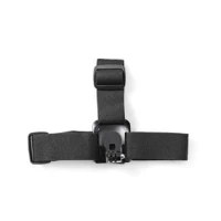 Action Cam Mount, Head Strap, Black