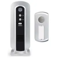 Wireless doorbell Black / Silver