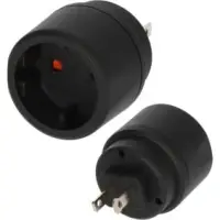 Travel plug adapter, socket adapter travel (For: USA, Japan socket and Euro plug)
