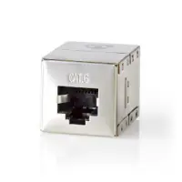 Network Coupler, CAT6, Shielded, RJ45 Female, RJ45 Female