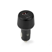 Car Charger, 48 W, 2x 3.0 A, Number of outputs: 2, Port type: USB-A / USB-C™