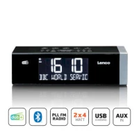 DAB+ FM clock radio with Bluetooth