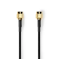 SMA Cable, SMA Male, SMA Male, Gold Plated, 50 Ohm