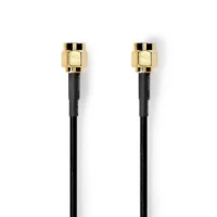 SMA Cable, SMA Male, SMA Male, Gold Plated, 50 Ohm