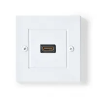HDMI™ Wall Box, 1x HDMI™ Female, 4K@60Hz, HDMI™ Output, Black