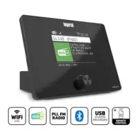 Compact Hybrid Radio (Internet, DAB+, FM Hi-Fi tuner) with Bluetooth®