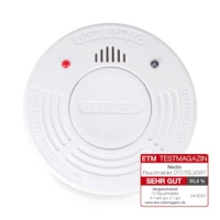 Smoke Alarm, Battery Powered, Battery life up to: 10 year, EN 14604, Hush / mute function