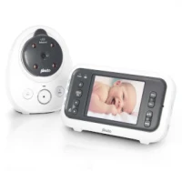 Video baby monitor with 2.8" color display White / Anthracite