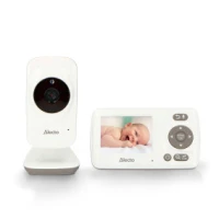 Video baby monitor with 2,4 inch color display