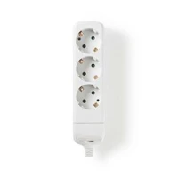 Extension Socket, Type F (CEE 7/7), 3-Way, 3680 W, 16 A