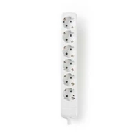 Extension Socket, Type F (CEE 7/7), 6-Way, 3680 W, 16 A