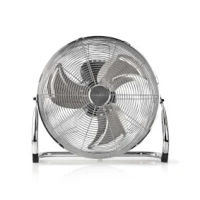 Floor Fan, 400 mm, 3-Speed Settings, Tiltable, Metal