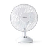 Table Fan, Mains Powered, Diameter: 230 mm, 22 W, Oscillation