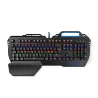 Wired Gaming Keyboard, USB, Mechanical Keys, RGB, Nordic