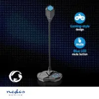Streaming & Gaming Microphone, Appliance: Desktop / Notebook, USB, Audio / video / data connections output: 1x 3.5 mm Audio Out, On/Off switch