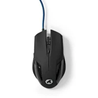 Gaming Mouse, Wired, 1200 / 2400 / 4800 / 7200 dpi, Adjustable DPI, Number of buttons: 6