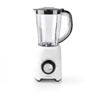 Stand Blender, 1.5 l, Plastic, 2-Speed Settings, White