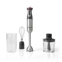 Hand Blender, 800 W, Speed settings: Variable Speed Control, Chopper, Aluminium / Black