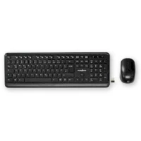 Mouse and Keyboard Set, Wireless, Mouse and keyboard connection: USB, 800 / 1200 / 1600 dpi, Adjustable DPI