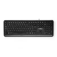 Wired Keyboard, USB-A, Multimedia, AZERTY, FR Layout