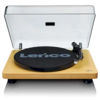Wooden turntable with MMC Cartridge and PC Encoding Wood