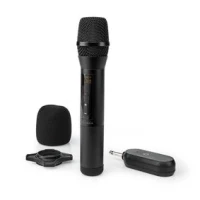 Wireless Microphone Set, 20 Channels, 1 Microphone, Cardioid, 70 Hz - 13 kHz