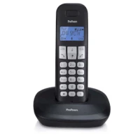 DECT telephone with 1 handset black