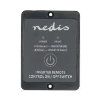 Power Inverter Remote Control, 6.00 m, RJ12, Black